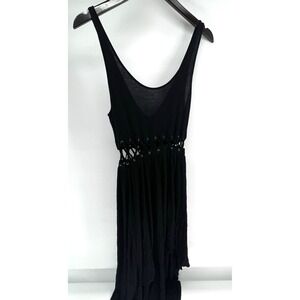 Fire‎ Los Angeles Women Black Hi-Low Dress M